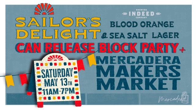 Block party flyer. Image courtesy of Indeed Brewing Company.