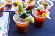 Bloody mary samples. Photo courtesy of The Bloody Mary Festival.