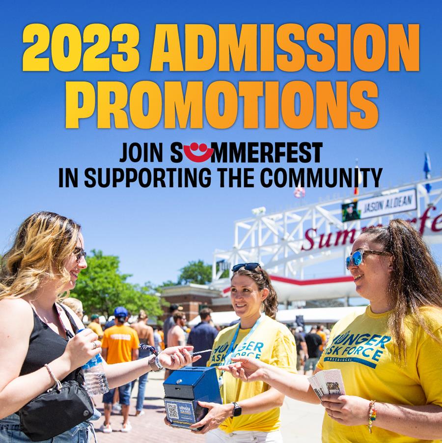 Summerfest 2023 Admission Promotions Announced » Urban Milwaukee
