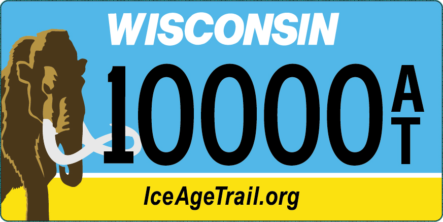 DMV releases Ice Age Trail license plates