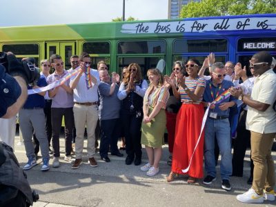 MKE County: MCTS Unveils New Pride Bus