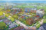 Army Reserve site development plan. Image from Bay View Neighborhood Plan.