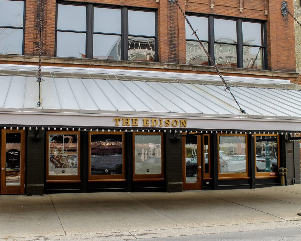 Site of The Edison, 322 N. Broadway. Photo courtesy of Benson's Restaurant Group.