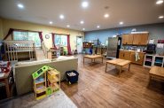 A classroom is set up for daycare Monday, May 8, 2023, at the Growing Tree Center in New Glarus, Wis. Angela Major/WPR