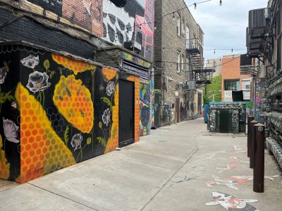 Ruben Alcantar Will Paint Mural In Black Cat Alley