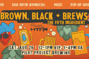 Brown, Black & Brews promotional flyer. Image submitted.