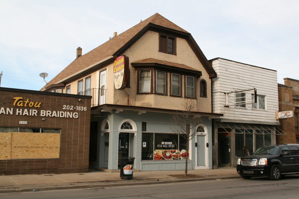 Site of future Brunch All Day Cafe, 3428 W. Villard Ave. Photo by Jeramey Jannene.