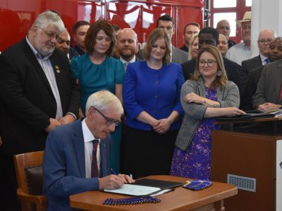 Evers Celebrates Bipartisan Shared Revenue Law