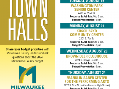 County Executive David Crowley Announces Four 2024 Budget Town Halls