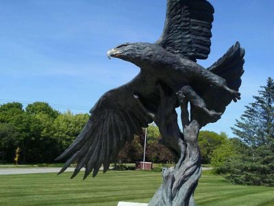 MKE County: An Eagle Statue for Jacobus Park