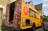 Heirloom MKE food truck after fire. Photo from Heirloom MKE Facebook page.