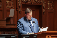 Wisconsin Rep. Clinton Anderson, D-Beloit, is working on a bill modeled on a Washington law that would require disclosure of the use of artificial intelligence in campaign ads. (Drake White-Bergey / Wisconsin Watch)