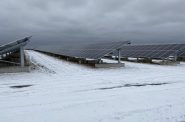 Solar installation, 1600 E. College Ave. Photo taken March 16th 2021 by Graham Kilmer.