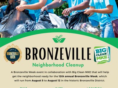 Cleanup event will get area prepped for Bronzeville Week