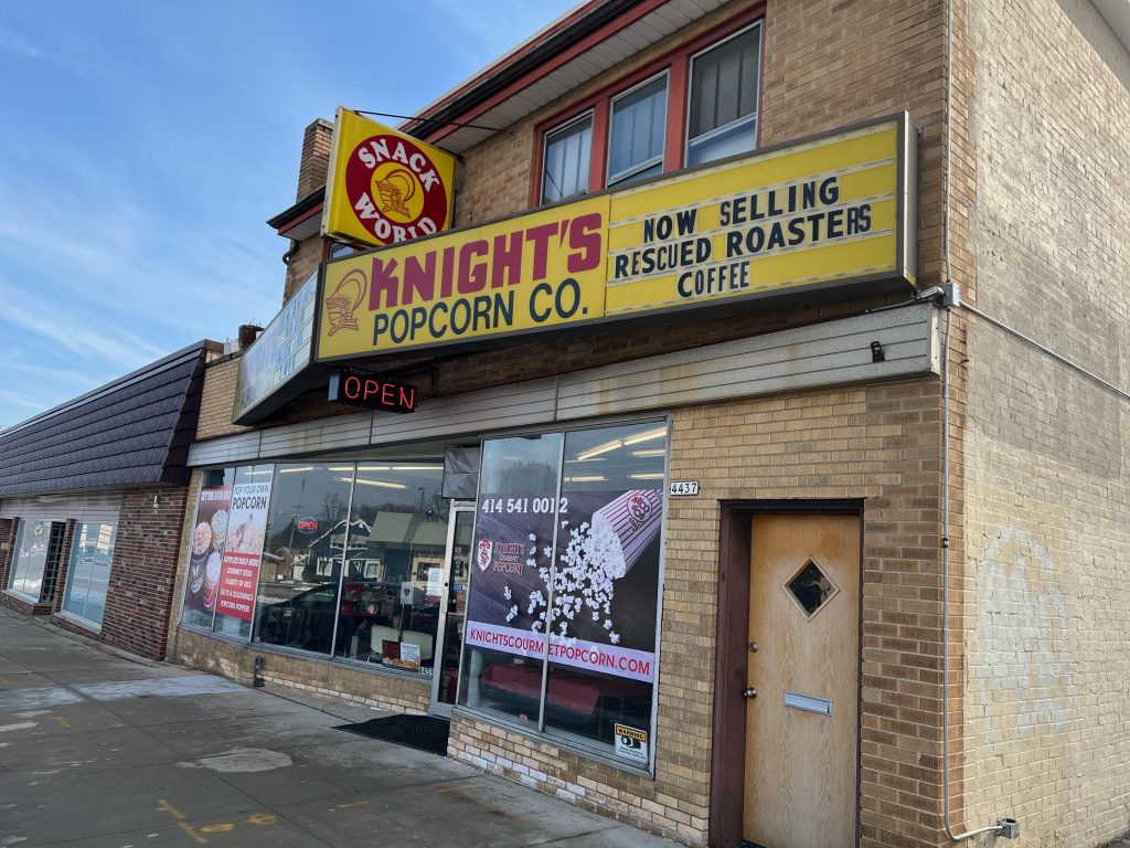 Site of Knights Gourmet Popcorn, 4435 W. Forest Home Ave. Photo submitted.