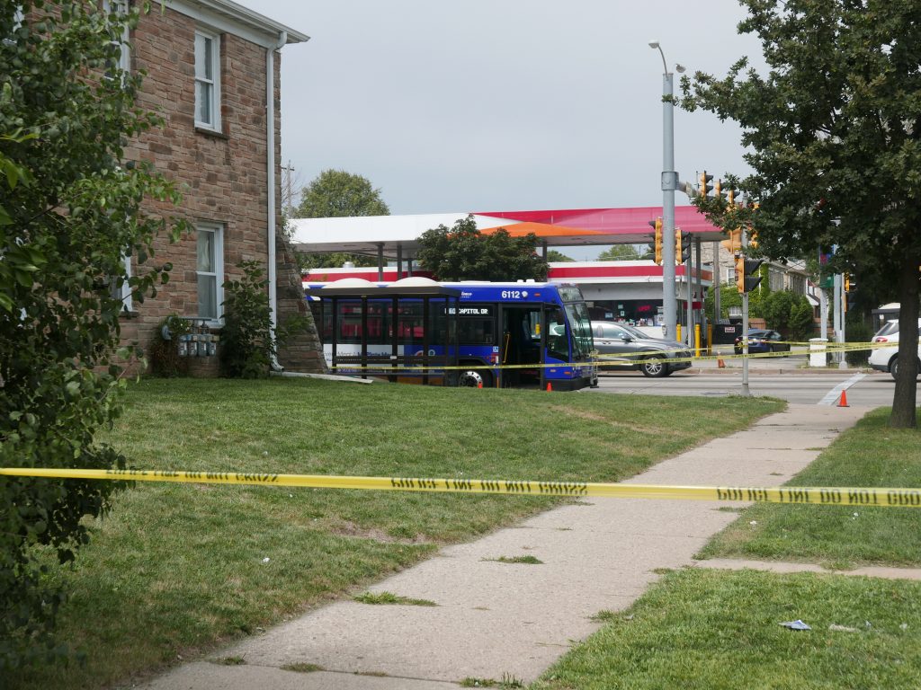 An MCTS became a crime scene after a shooting occurred aboard it. Photo by Graham Kilmer.