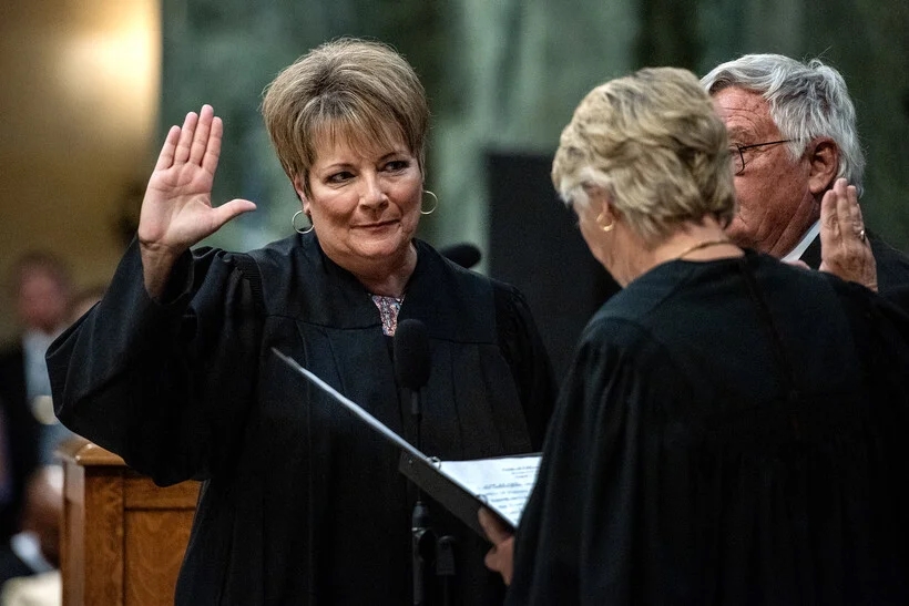 Justice Janet Protasiewicz Sworn In, Giving Liberals Control of Supreme ...