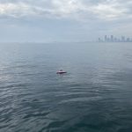 Marine Historical Society Launches ‘Little Boat I’ in Lake Michigan