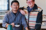 Sean Liu (left) and Ryan Castelaz of Discourse Coffee. Photo courtesy of Radio Milwaukee.