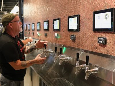 Self-Service Beer Garden Opens at 3rd Street Market Hall