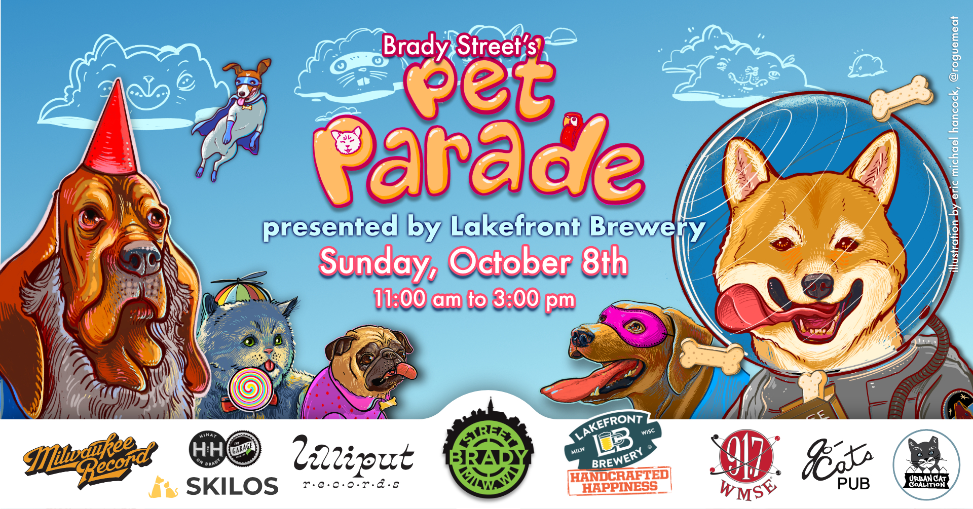Brady Street Pet Parade, Pet Costume Contests, and More!