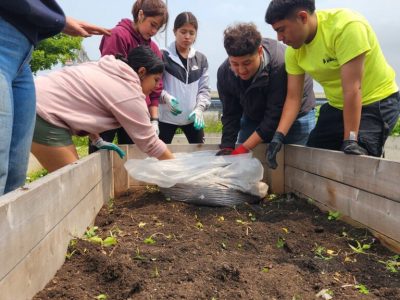 How Teens Students Helped Southside Community Garden Bloom