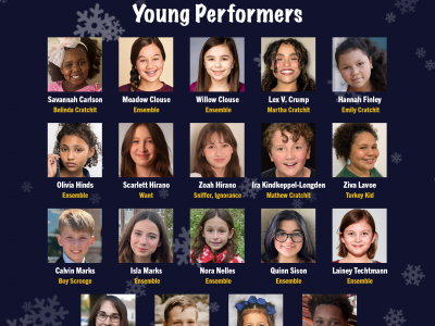 Young Performer Casting announced for Milwaukee Repertory Theater’s A Christmas Carol