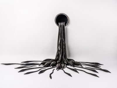 Milwaukee blacksmith Ryan Send presents “Tension” at the Villa Terrace Art Museum