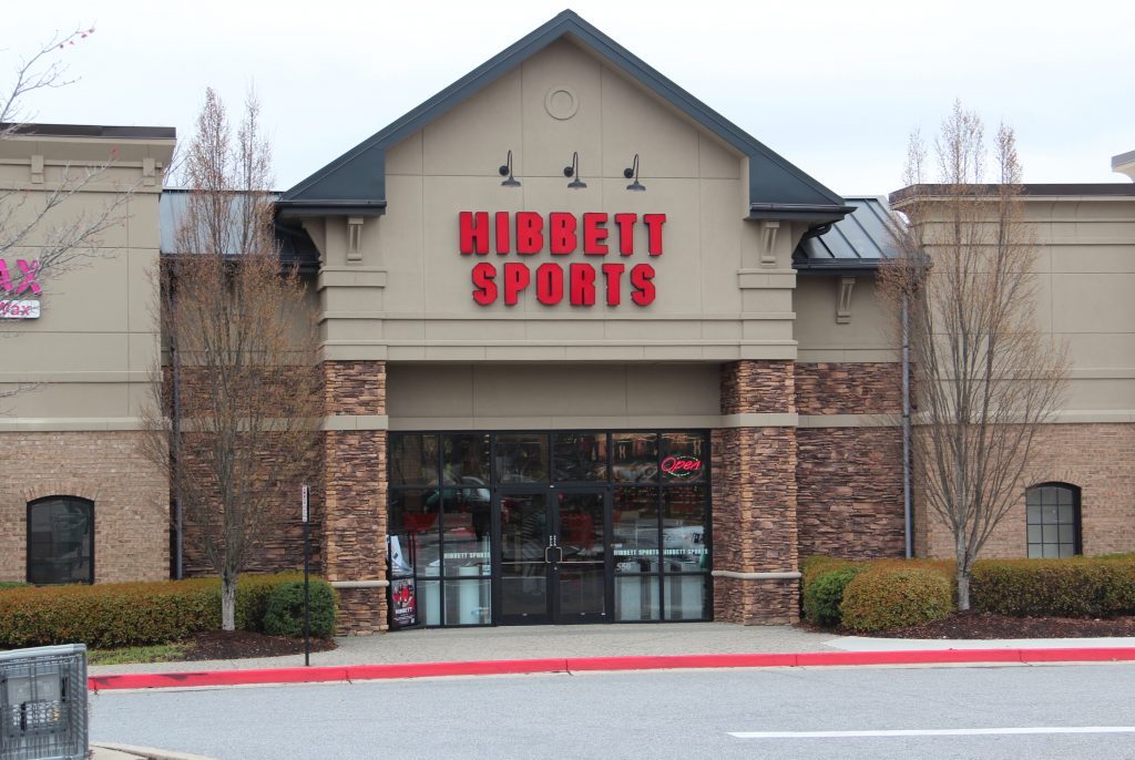 Hibbett Sports store. Thomson200, CC0, via Wikimedia Commons