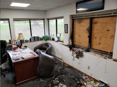 Plea Deal Reached In Fire Bombing of Anti-Abortion Office