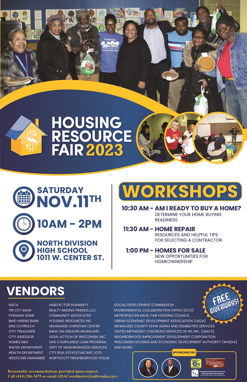 13th Annual Housing Resource Fair is Saturday, November 11