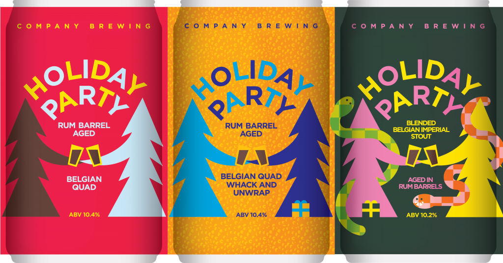 Company Brewing Black Friday releases. Photo courtesy of Company Brewing.