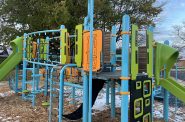New playground at Tippecanoe Park. Photo by Jeramey Jannene.