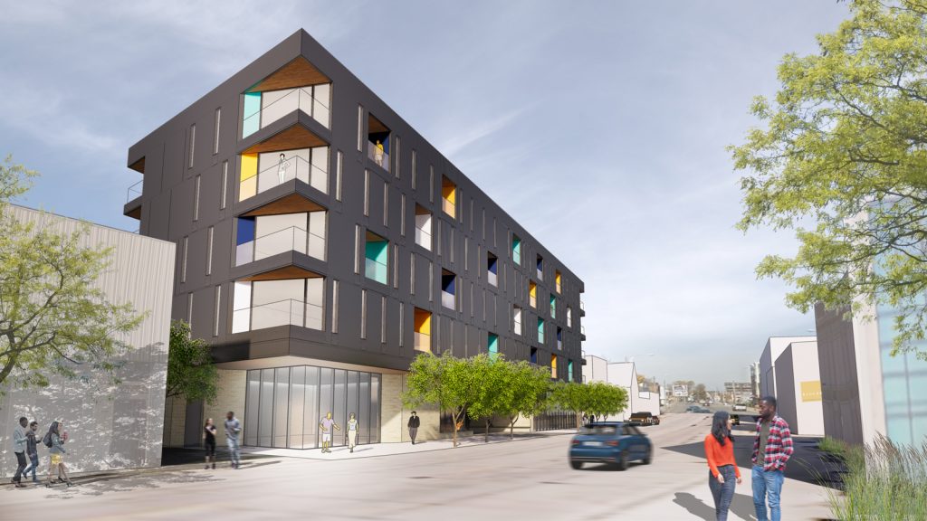 Five Points Lofts. Rendering by Workshop Architects.