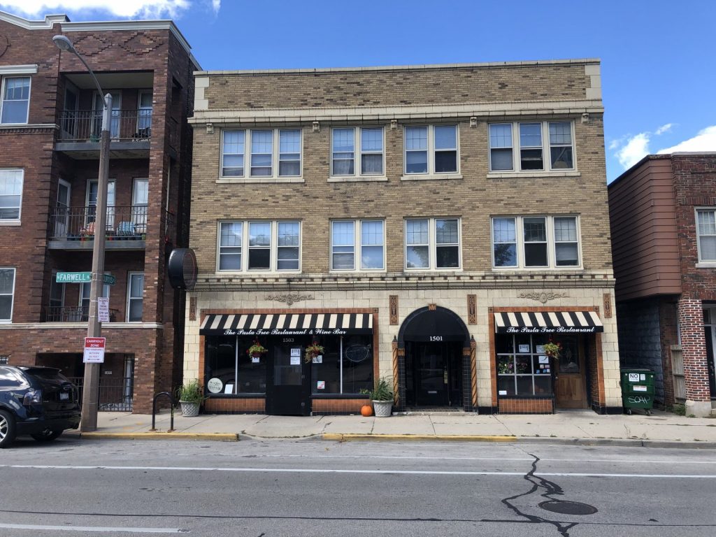 The Pasta Tree Restaurant & Wine Bar, 1503 N. Farwell Ave. Photo taken September 19th, 2020 by Dave Reid.