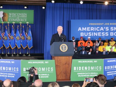 Biden Touts ‘Small Business Boom’ In Visit to Milwaukee