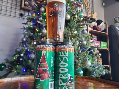 The Return of Black Husky’s Christmas Tree Spruce Beer