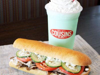 Cousins Subs® Announces Return of Gyro Sub, Mint Shake and Pretzel Bread