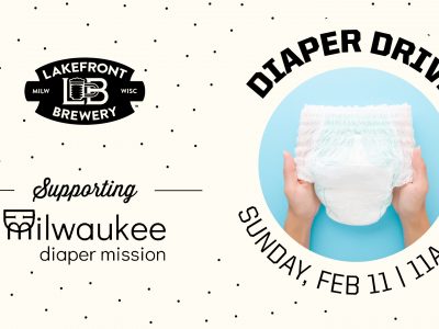 Milwaukee Diaper Mission Returns to Lakefront Brewery for Diaper Drive