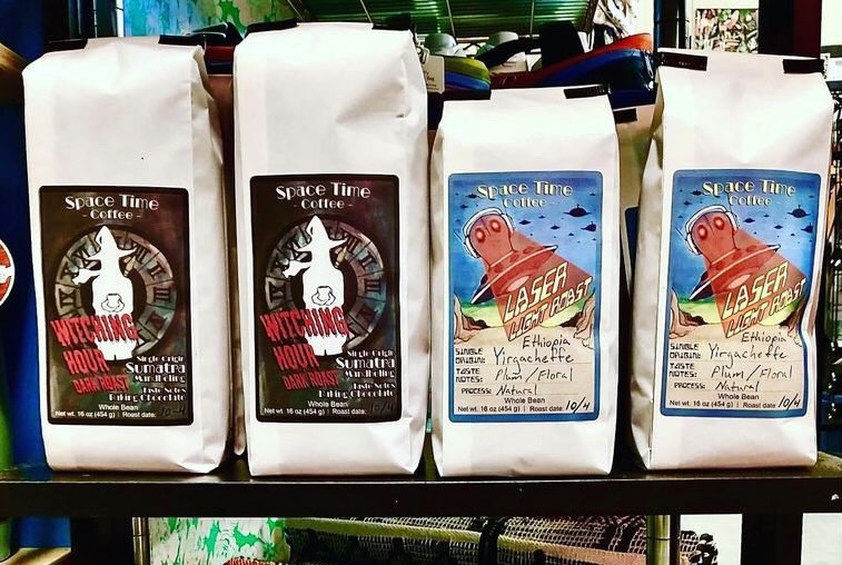 Space Time Coffee beans. Photo courtesy of Space Time Coffee.