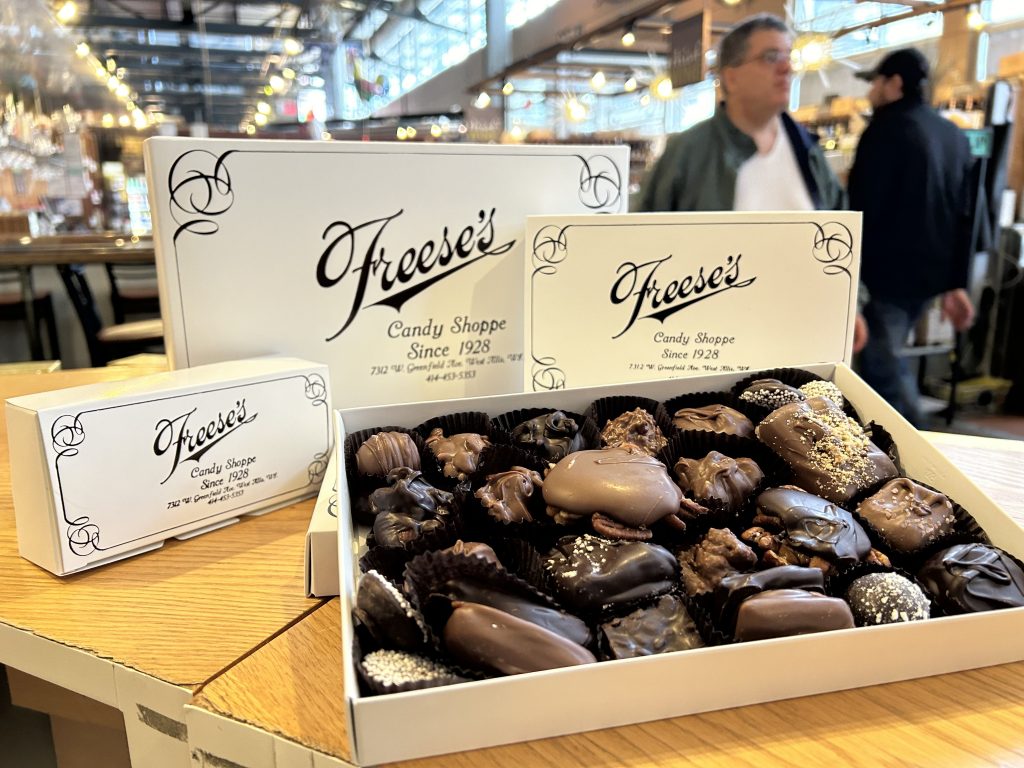 Chocolates from Freese's Candy Shoppe. Photo courtesy of Milwaukee Public Market.