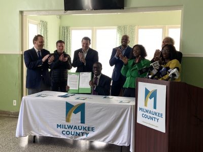 MKE County: Crowley Signs First in State Housing Proposal