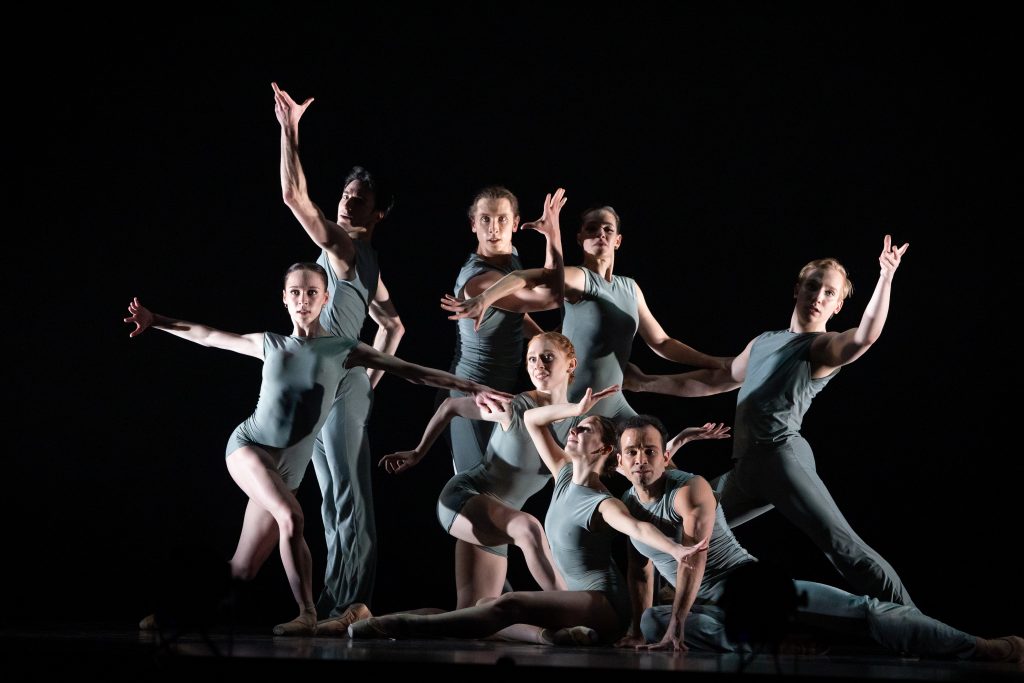 Milwaukee Ballet Company. Genesis - Baroccata by Lorenzo di Loreto, 2024. Photo by Rachel Malehorn/Milwaukee Ballet.