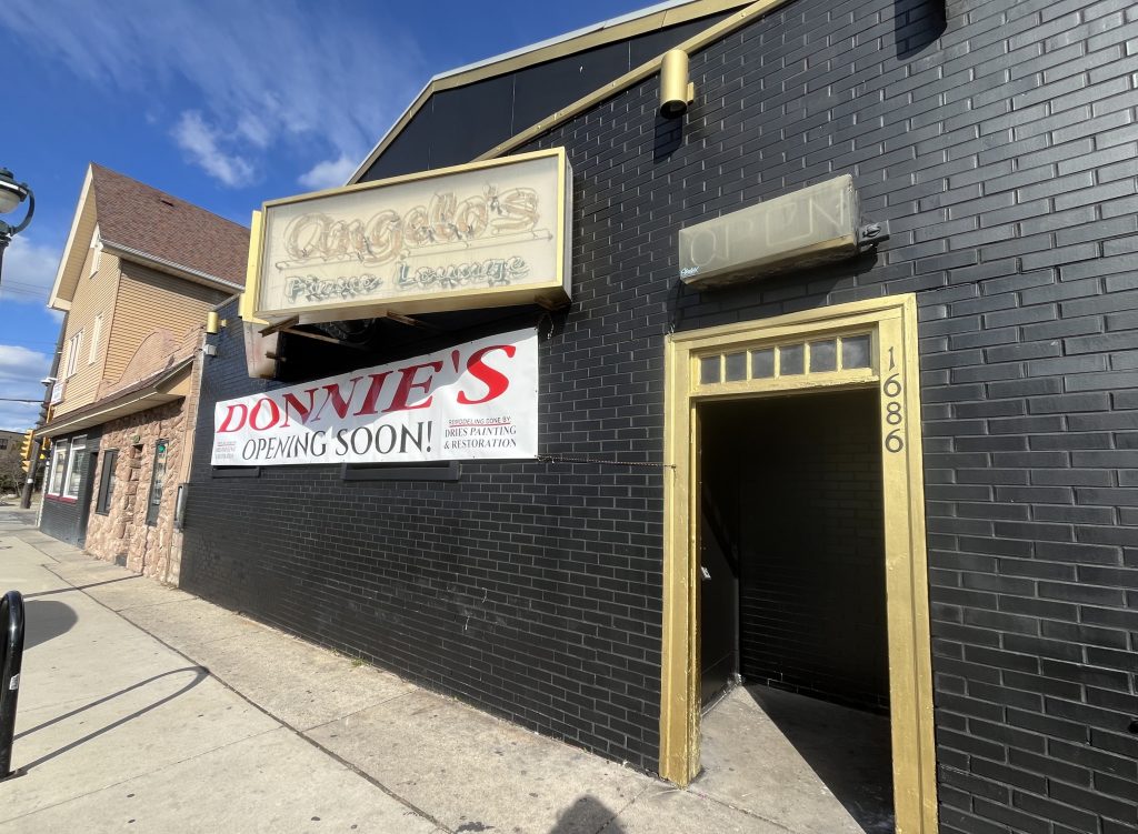 Site of former Angelo's Piano Lounge, 1686 N. Van Buren St. Photo taken March 19, 2024 by Sophie Bolich.