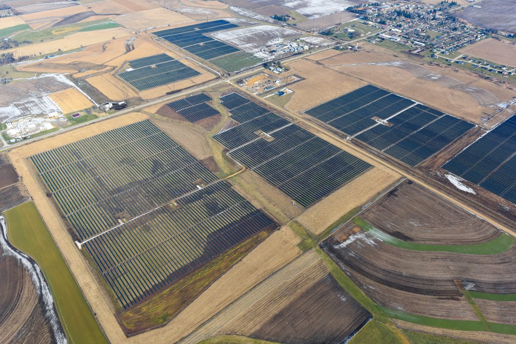 Badger Hollow Solar Park. Photo courtesy of We Energies.