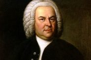 Johann Sebastian Bach. Portrait by Elias Gottlob Haussmann. (Public Domain).