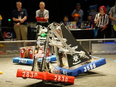 High School Student Compete to Quality for FIRST® International Robotics Championship