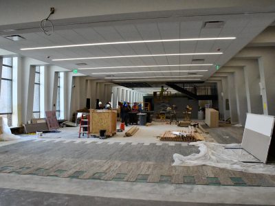 Marquette Shows Off Nearly Finished Nursing School, Student Center