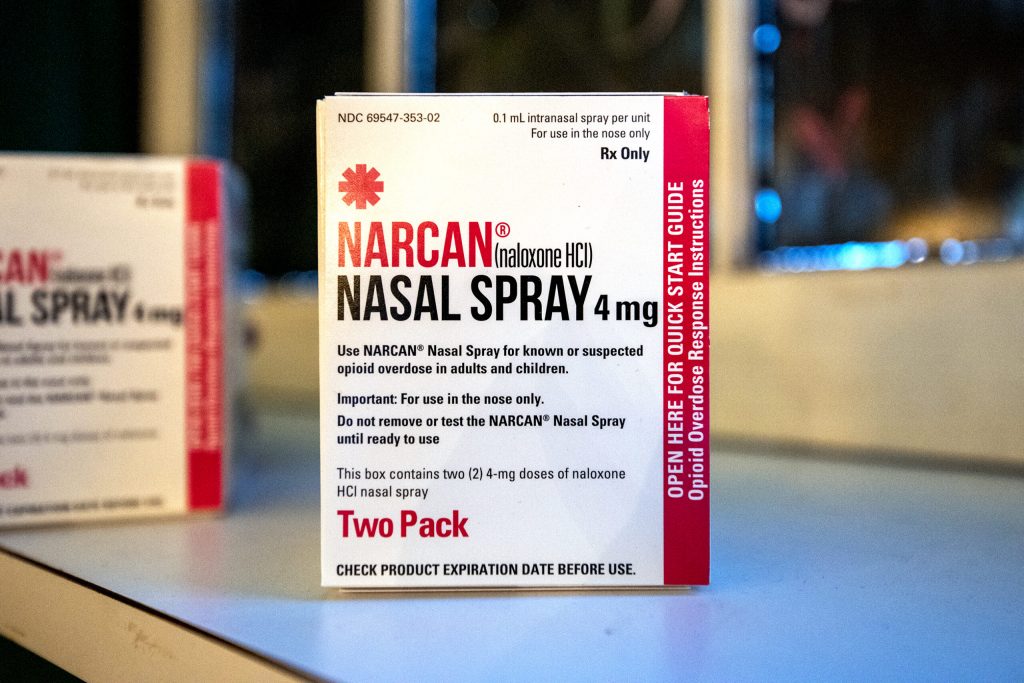 Narcan, a brand of Naloxone, is used in instances of narcotic overdose. Angela Major/WPR