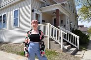 Milwaukee resident Jackie Berndt is renting out an Airbnb during the week of the RNC in Milwaukee. Evan Casey/WPR
